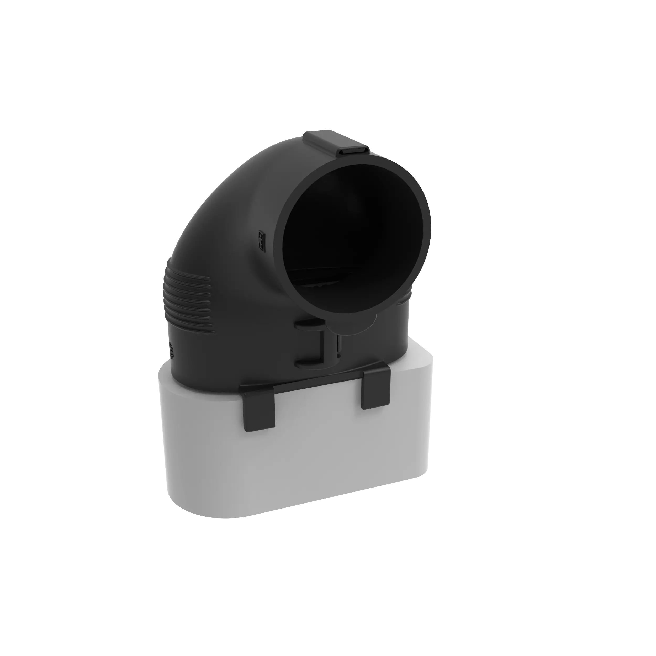 Plug cap, installation with plug, form C