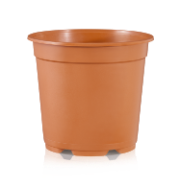 Round pot, plant pot, container