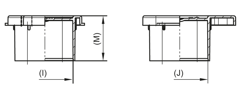 Zeichnung GPN 395 Form D - HV-Schutz